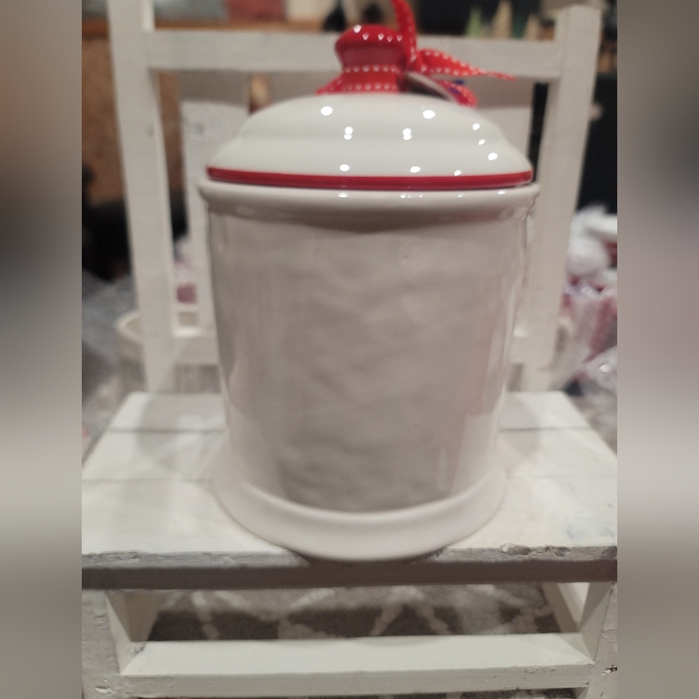 Rae Dunn Mrs. Claus Cookie Co. Canister - Picture 2 of 3